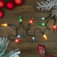 10ct çok renkli av tüfeği kabuk yenilik Noel ışık seti açık ışıklar