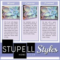 Stupell Industries Kızlar Kural Cümle Pembe Retro Batik Desen Tuval Duvar Sanatı Daphne Polselli