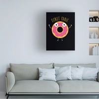 Michael Buxton 'Donut Paniği' Tuval Sanatı