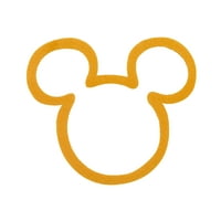 Disney Mickey Mouse Beyaz, Mavi ve Turuncu Kilometre Taşı Bebek Battaniyesi