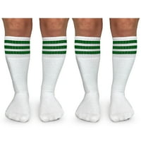 Jefferies Çorap Erkek Kız Çorap, Şerit Yastık Unise Tüp Diz Yüksek Boyutları S-L