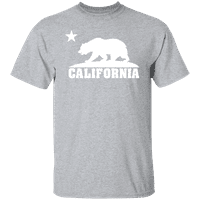 Grafik Amerika Kaliforniya Eyaleti ABD Altın Devlet erkek grafikli tişört