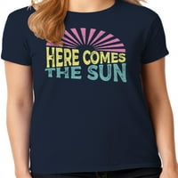 Grafik Amerika rahat plaj yaz kadın grafik T-Shirt Koleksiyonu
