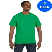 Erkekler 5. oz. Ağır Pamuklu Tişört Paketi