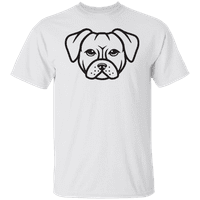 Grafik Amerika Serin Hayvan Köpek Yüzleri Çizimler erkek Grafik T-Shirt Koleksiyonu