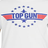 Top Gun Erkek ve Büyük Erkek Grafik Tişörtleri, 2'liPaket