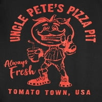Fortnite Boys Pete Amca'nın Pizza Çukuru Her Zaman Taze Tişört, XX-Büyük 18