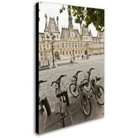Ticari Marka Güzel Sanatlar Paris Deu - Belediye Bisikletleri Yale Gurney'den Tuval Sanatı