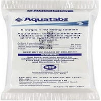 Aquatabs Su Arıtma Tabletleri. Yeni EPA onaylı paket